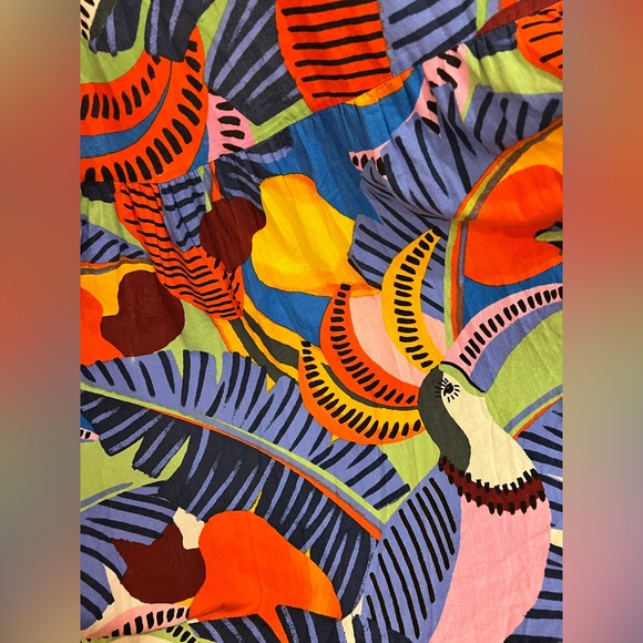 Farm Rio Colorful Wrap Dress - Picture 9 of 12